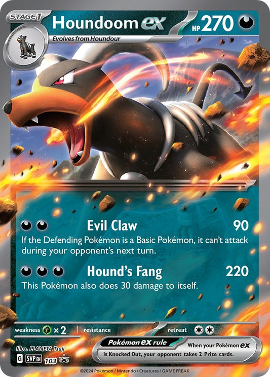 Image for Houndoom ex - 103 - Pokemon