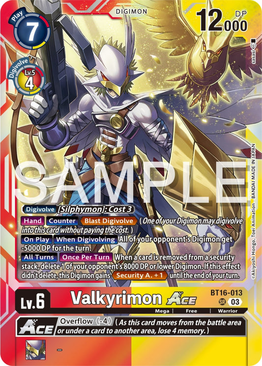 Image for Valkyrimon ACE - Digimon Card Game