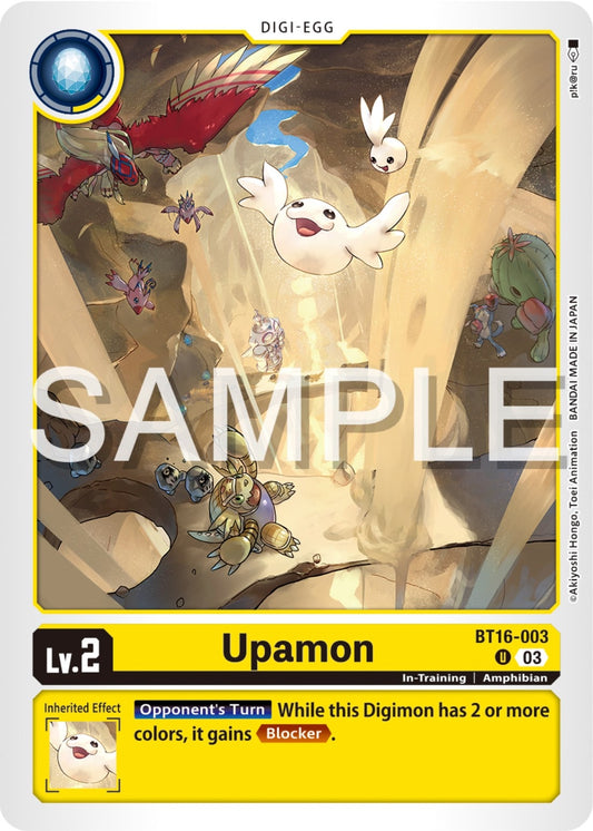 Image for Upamon - Digimon Card Game