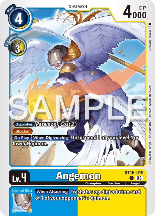 Image for Angemon - Digimon Card Game