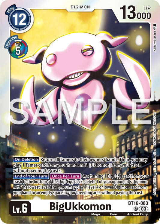Image for BigUkkomon - Digimon Card Game