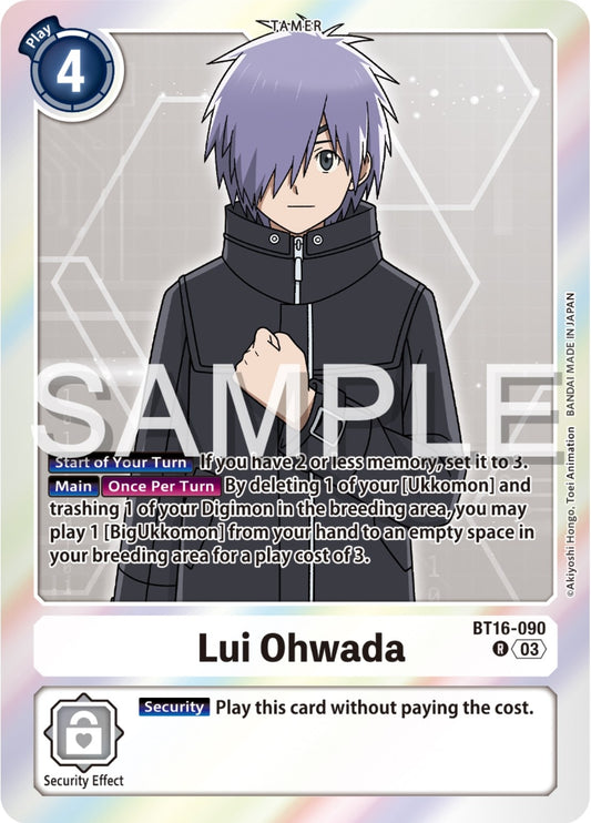 Image for Lui Ohwada - Digimon Card Game