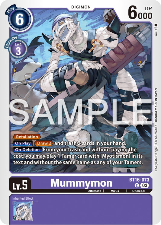 Image for Mummymon - Digimon Card Game