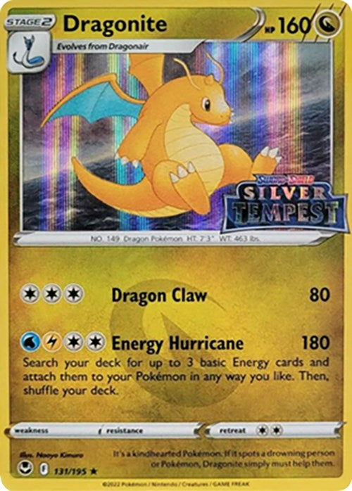 Image for Dragonite (Silver Tempest Stamped) - Pokemon
