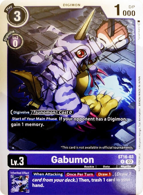 Image for Gabumon (Demo Deck Exclusive) - Digimon Card Game