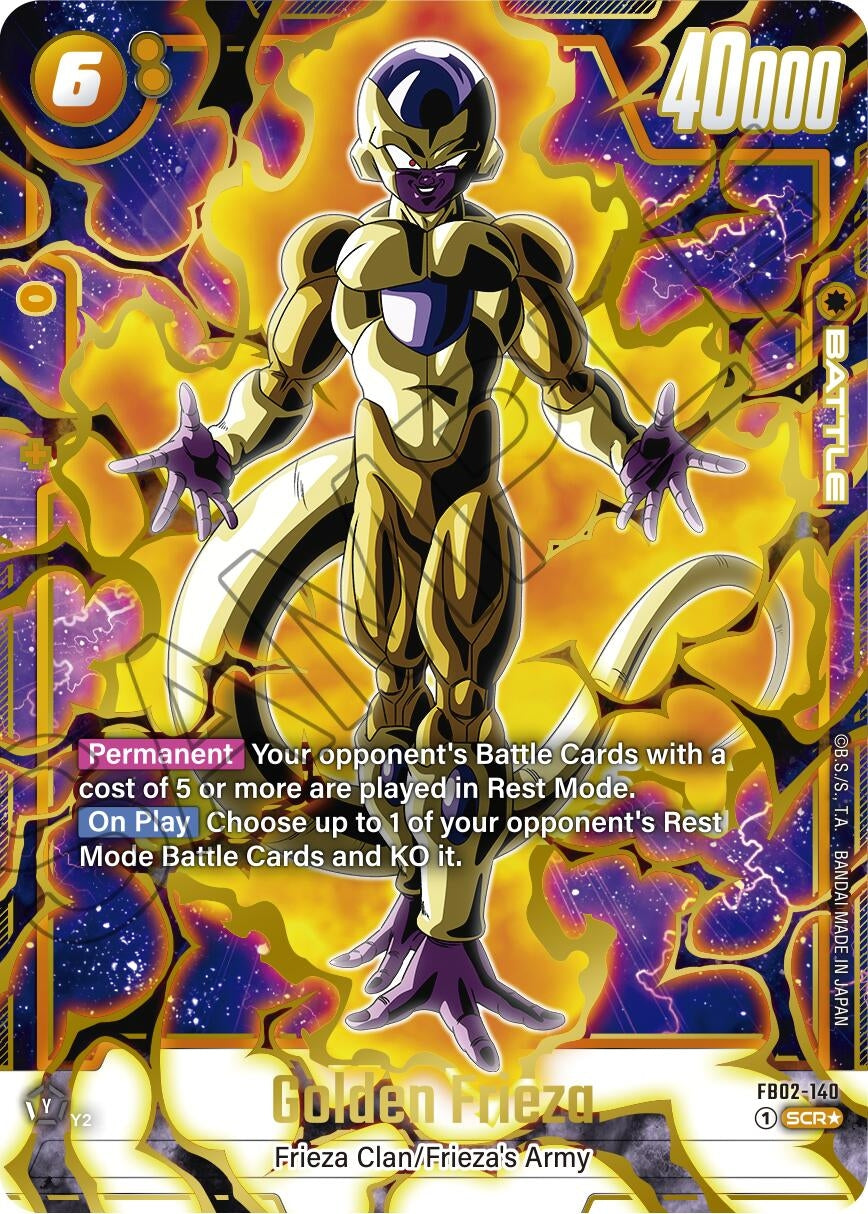 Image for Golden Frieza (Alternate Art) - Dragon Ball Super: Fusion World
