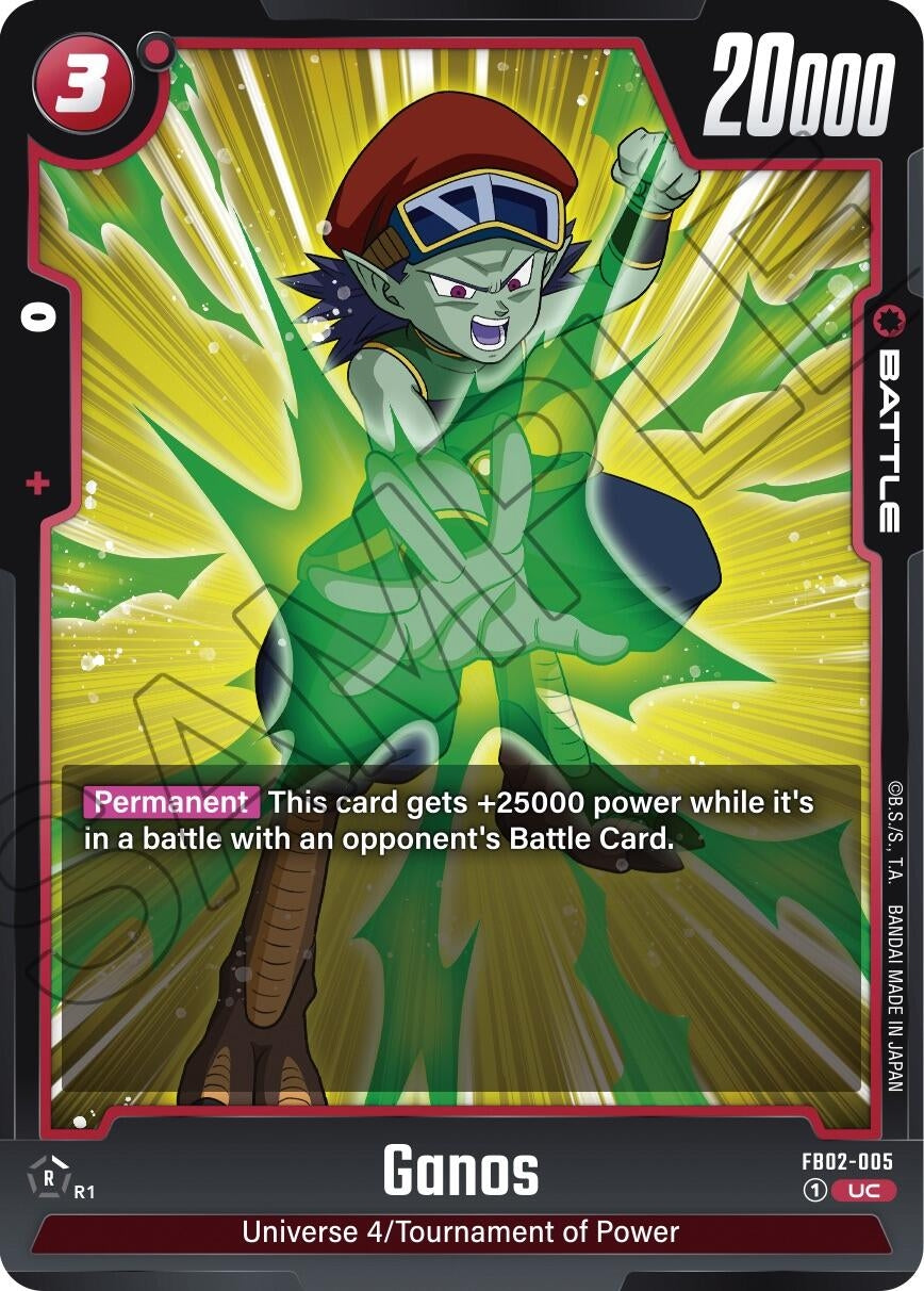 Image for Ganos - Dragon Ball Super: Fusion World