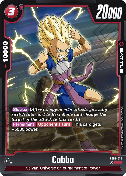 Image for Cabba - Dragon Ball Super: Fusion World