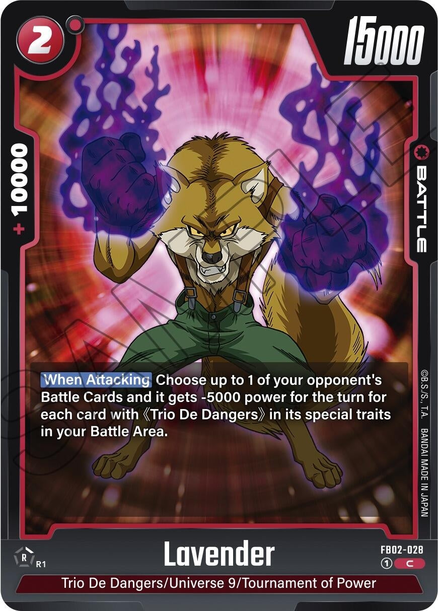 Image for Lavender - Dragon Ball Super: Fusion World