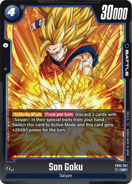 Image for Son Goku - FB02-051 - Dragon Ball Super: Fusion World