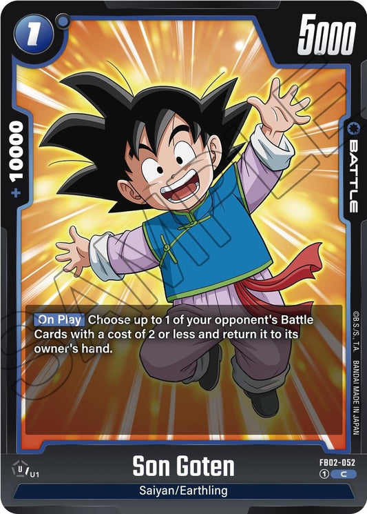 Image for Son Goten - FB02-052 - Dragon Ball Super: Fusion World