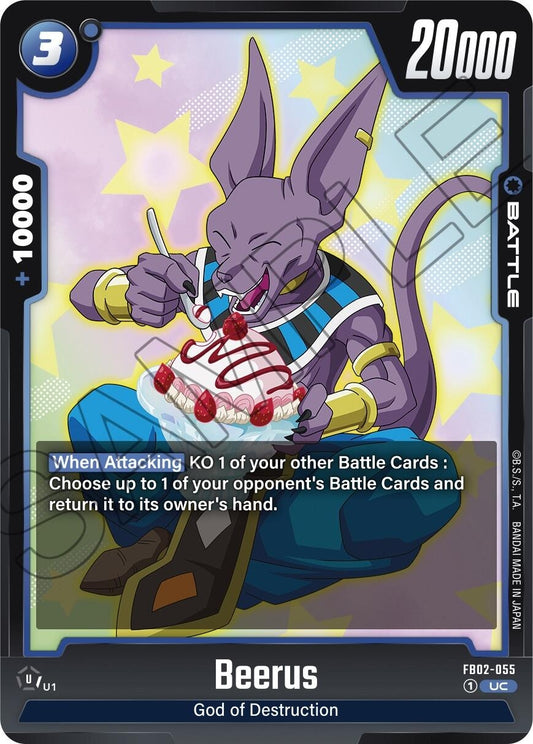 Image for Beerus - FB02-055 - Dragon Ball Super: Fusion World