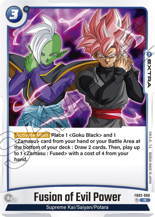 Image for Fusion of Evil Power - Dragon Ball Super: Fusion World