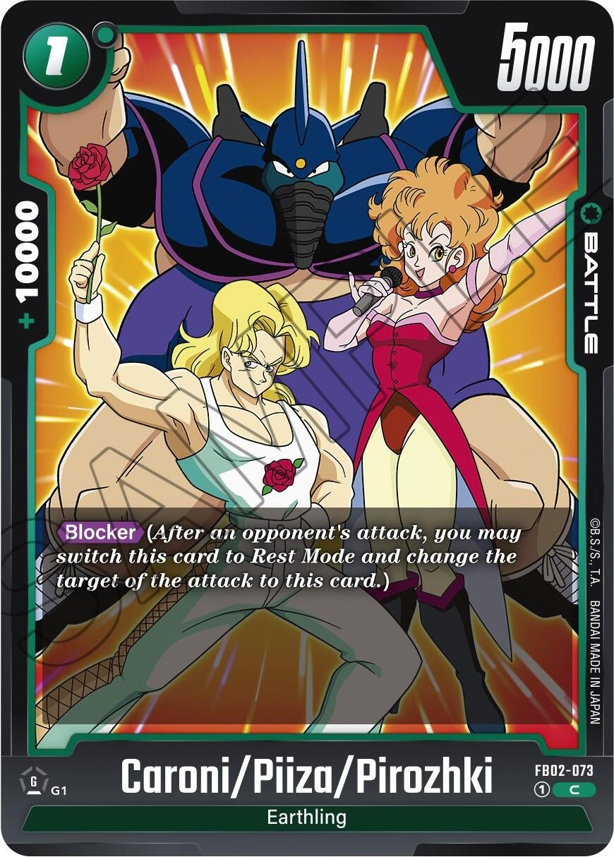 Image for Caroni/Piiza/Pirozhki - Dragon Ball Super: Fusion World