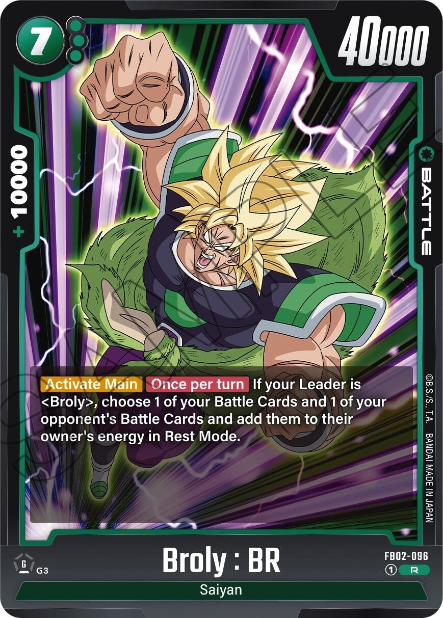 Image for Broly : BR - Dragon Ball Super: Fusion World