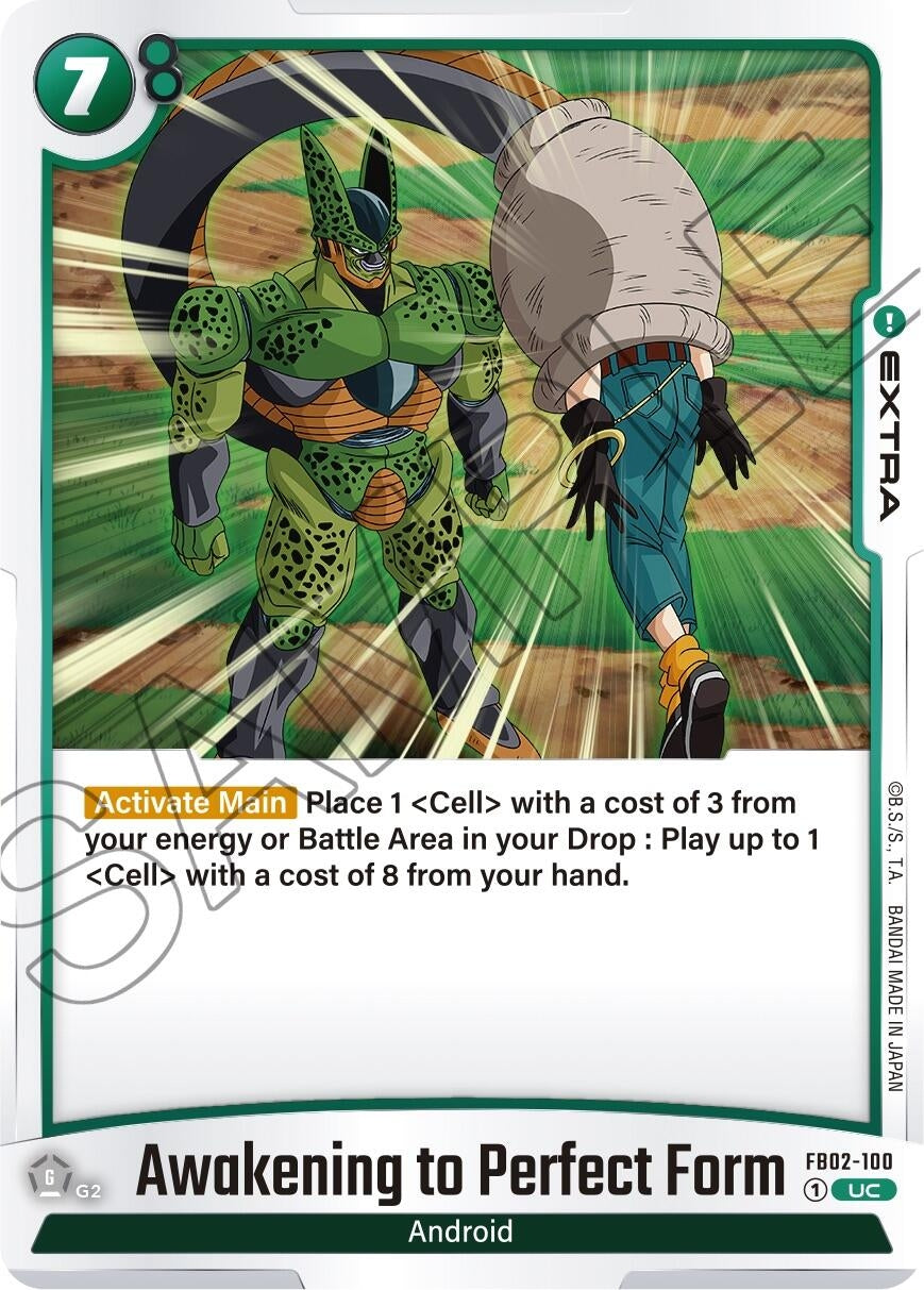 Image for Awakening to Perfect Form - Dragon Ball Super: Fusion World