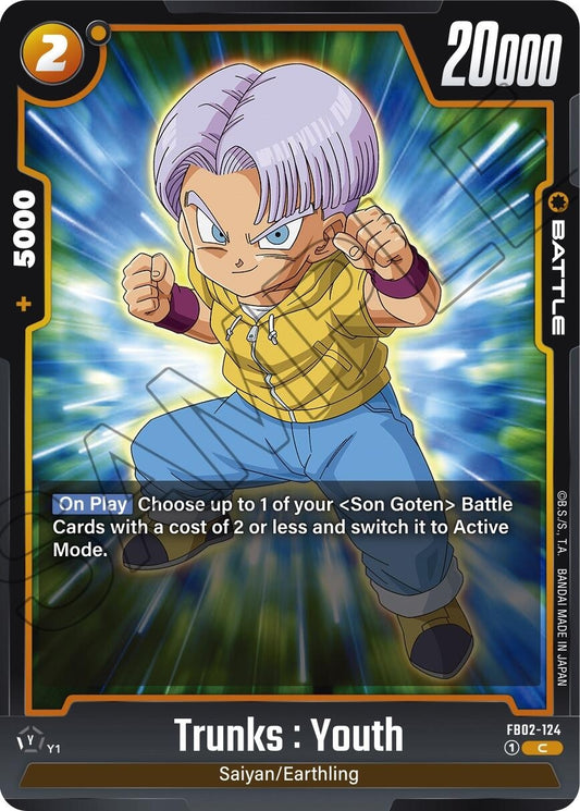 Image for Trunks : Youth - Dragon Ball Super: Fusion World