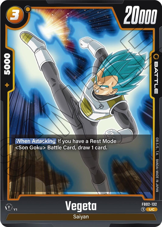 Image for Vegeta - FB02-132 - Dragon Ball Super: Fusion World