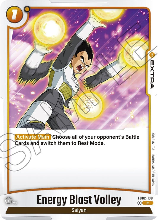 Image for Energy Blast Volley - Dragon Ball Super: Fusion World