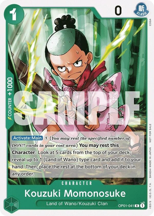 Image for Kouzuki Momonosuke (Tournament Pack Vol. 7) - One Piece Card Game