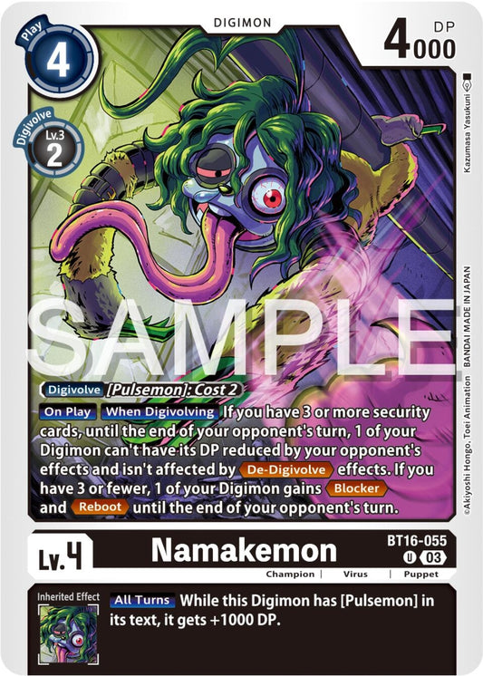Image for Namakemon - Digimon Card Game