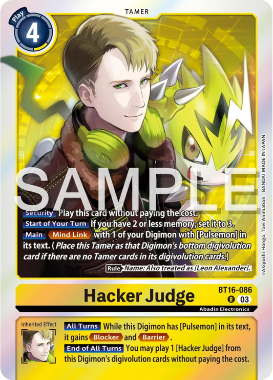 Image for Hacker Judge - Digimon Card Game