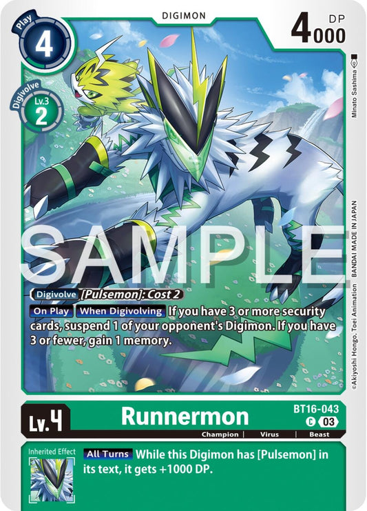 Image for Runnermon - Digimon Card Game