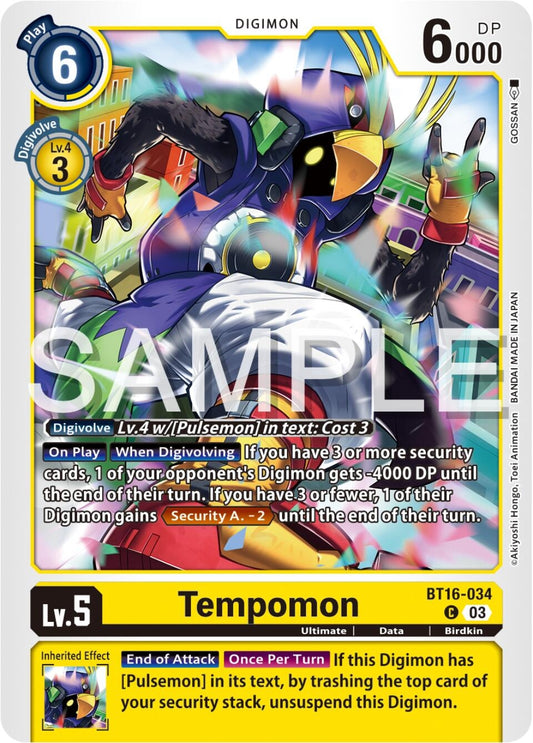 Image for Tempomon - Digimon Card Game