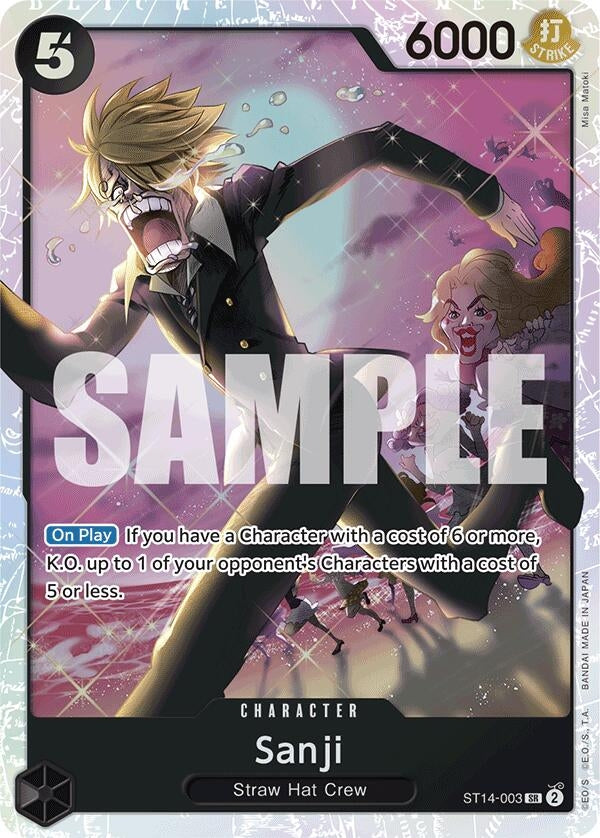 Image for Sanji - One Piece Card Game