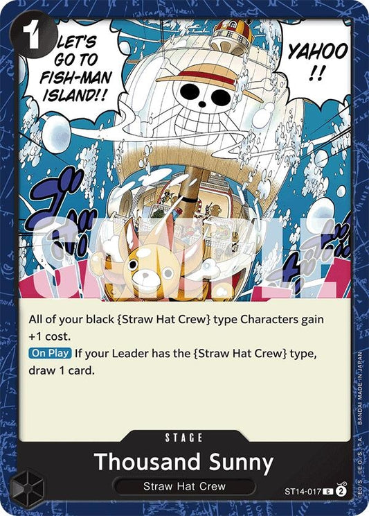 Image for Thousand Sunny - One Piece Card Game