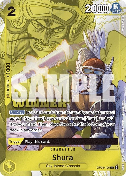 Image for Shura (Winner Pack Vol. 7) - One Piece Card Game