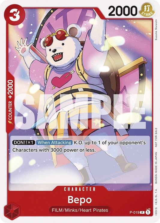 Image for Bepo (Tournament Pack Vol. 7) - One Piece Card Game
