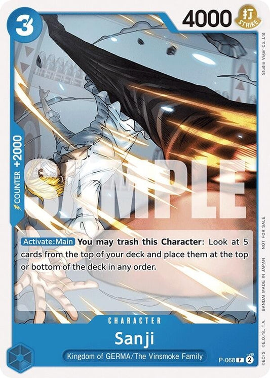 Image for Sanji (Pirates Party Vol. 7) - One Piece Card Game