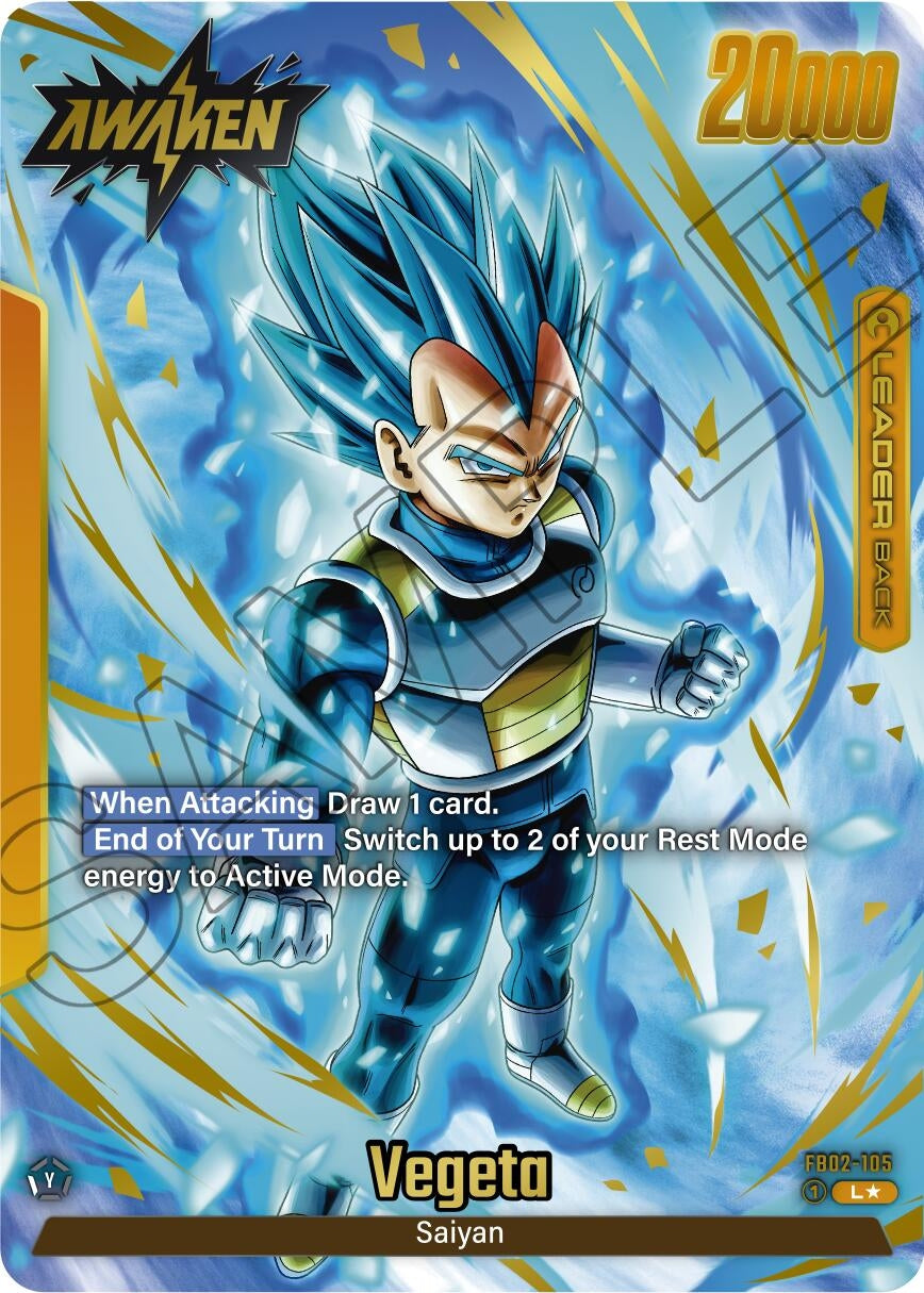 Image for Vegeta - FB02-105 (Alternate Art) - Dragon Ball Super: Fusion World