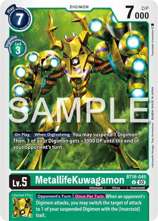 Image for MetallifeKuwagamon - Digimon Card Game