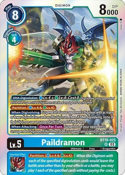 Image for Paildramon - Digimon Card Game