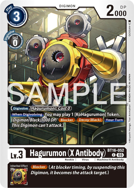 Image for Hagurumon (X Antibody) - Digimon Card Game