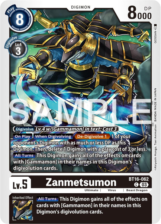 Image for Zanmetsumon - Digimon Card Game