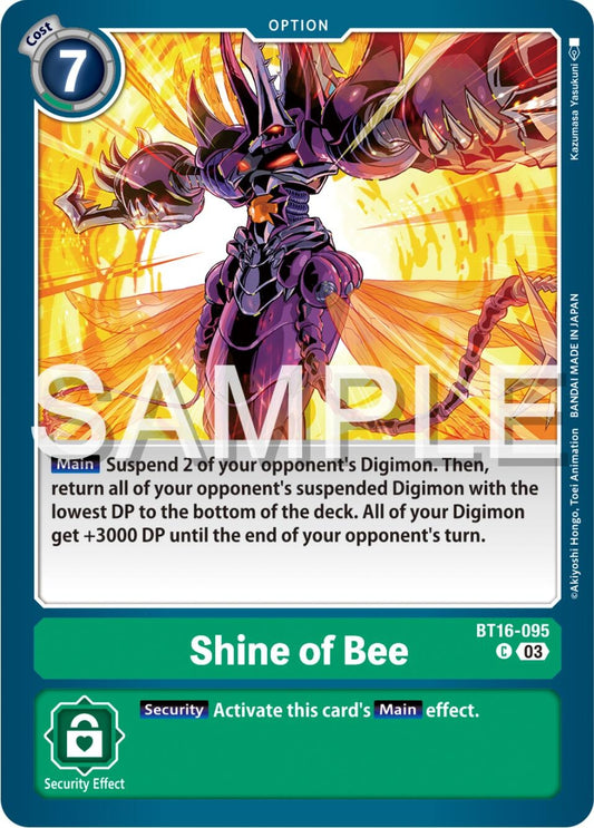 Image for Shine of Bee - Digimon Card Game