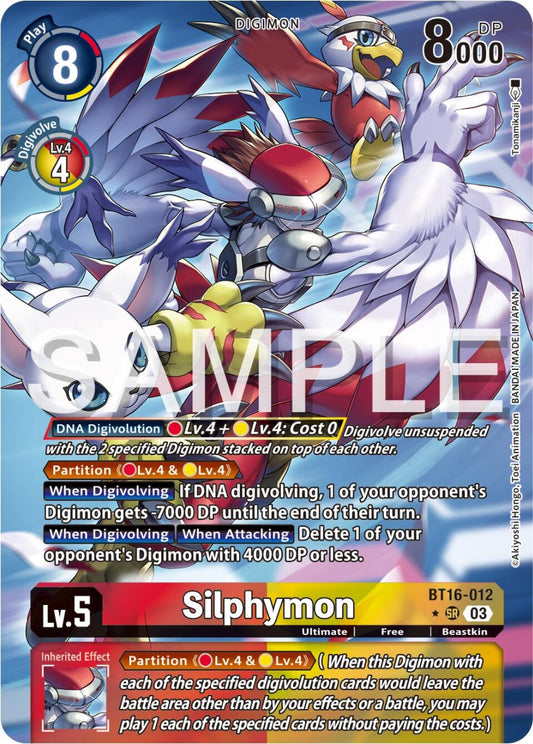 Image for Silphymon (Alternate Art) - Digimon Card Game