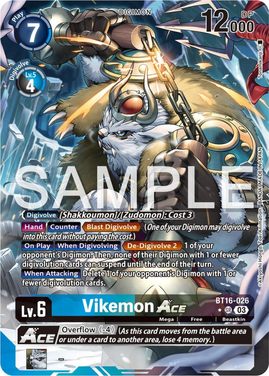Image for Vikemon ACE (Alternate Art) - Digimon Card Game