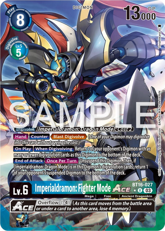 Image for Imperialdramon: Fighter Mode ACE (Alternate Art) - Digimon Card Game