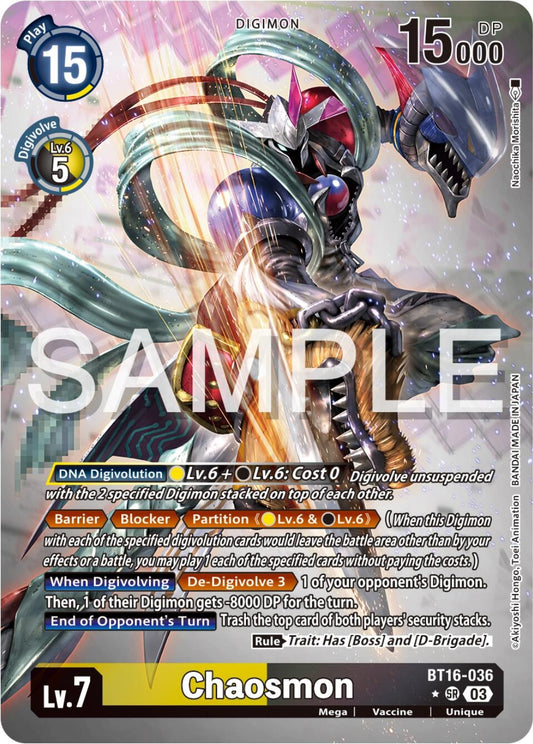 Image for Chaosmon (Alternate Art) - Digimon Card Game