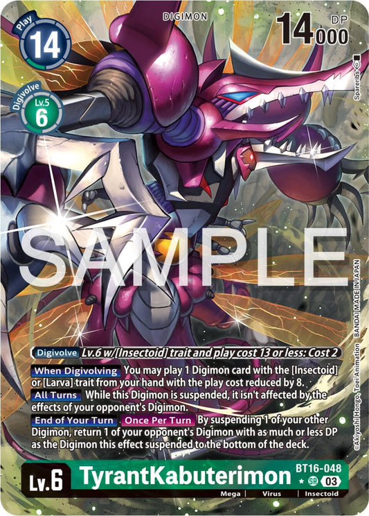 Image for TyrantKabuterimon (Alternate Art) - Digimon Card Game