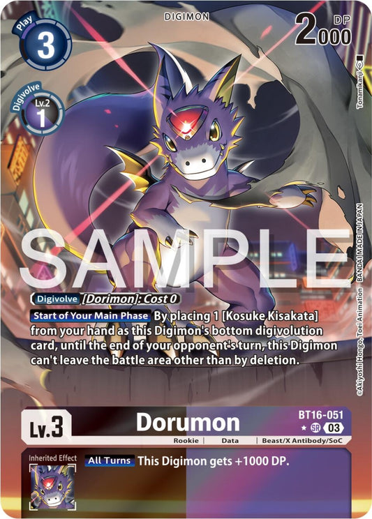 Image for Dorumon (Alternate Art) - Digimon Card Game