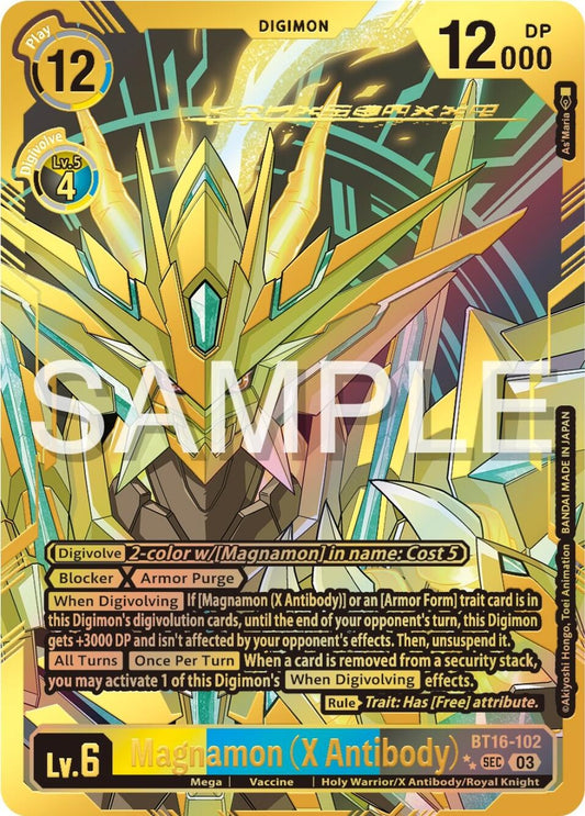 Image for Magnamon (X Antibody) (Textured) - Digimon Card Game