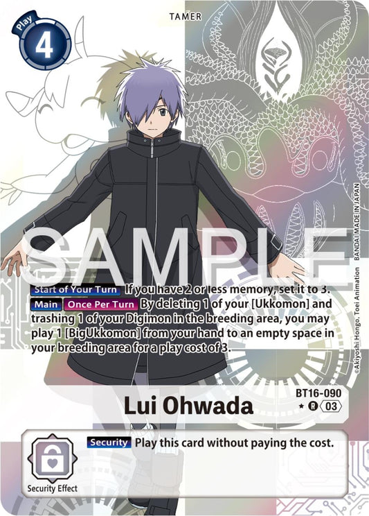 Image for Lui Ohwada (Alternate Art) - Digimon Card Game