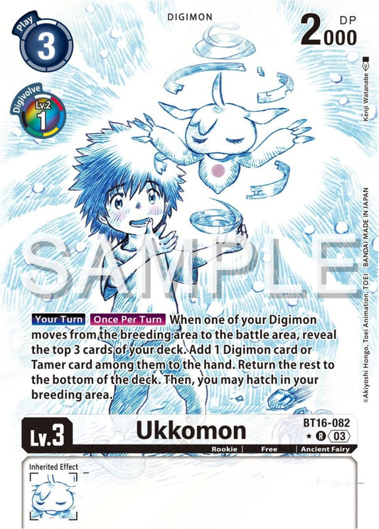 Image for Ukkomon (Alternate Art) - Digimon Card Game