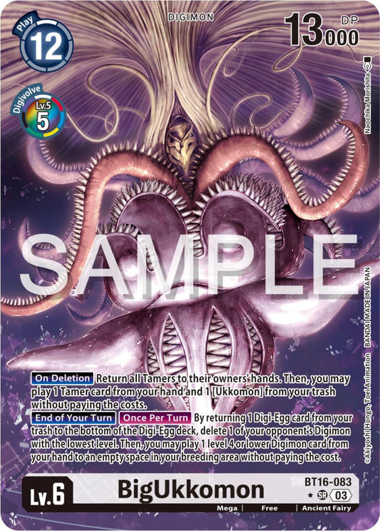 Image for BigUkkomon (Alternate Art) - Digimon Card Game