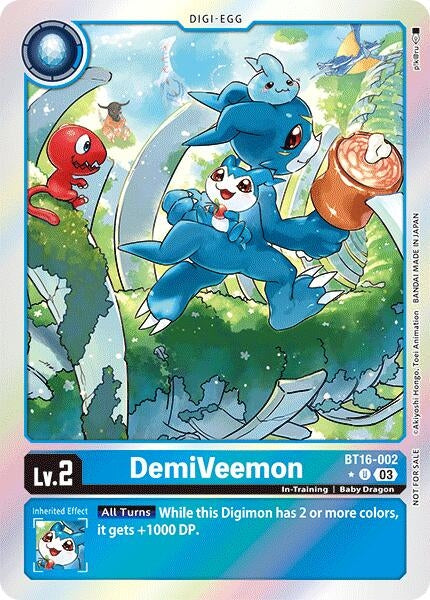 Image for DemiVeemon (Box Promotion Pack: Beginning Observer) - Digimon Card Game